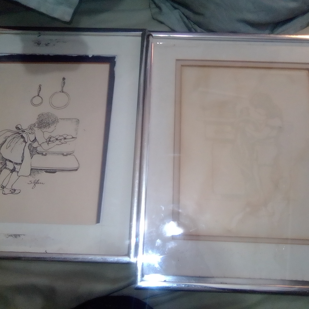 Dudley Stephens Black and White Art Prints Minimalist Sketches